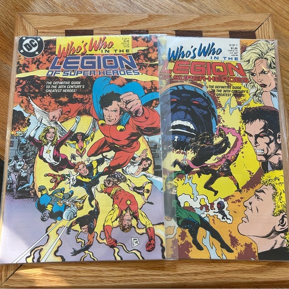 Vintage DC Comic Book Bundle - Who’s Who in the legion of superheroes - Picture 2 of 14